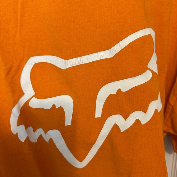 Fox Racing Orange T-Shirt - Picture 4 of 5